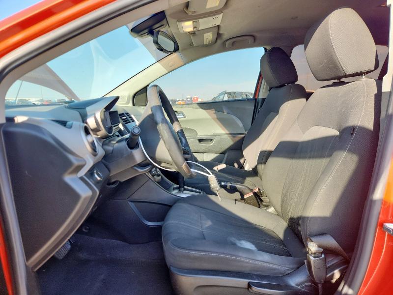 1G1JC6SH8C4105800 - 2012 CHEVROLET SONIC LT 红色 照片 7