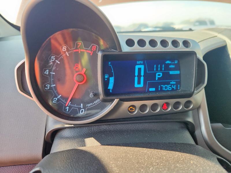 1G1JC6SH8C4105800 - 2012 CHEVROLET SONIC LT 红色 照片 9