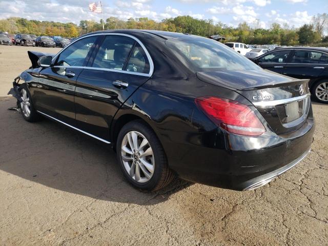 55SWF8EB4KU316389 - 2019 MERCEDES-BENZ C 300 4MATIC BLACK photo 2