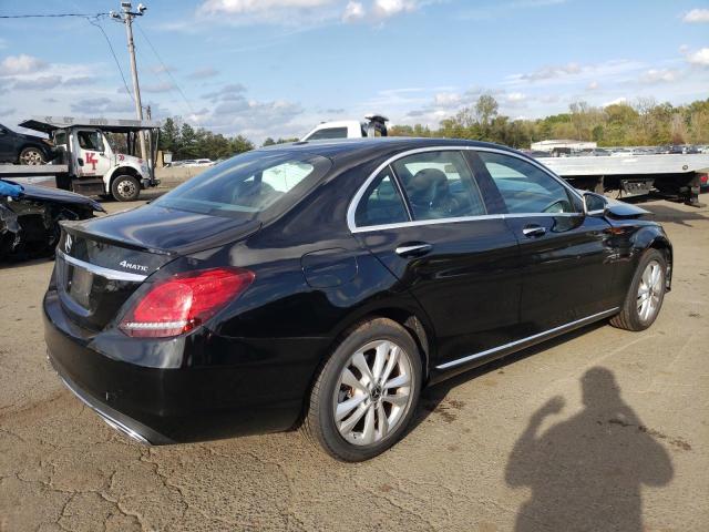 55SWF8EB4KU316389 - 2019 MERCEDES-BENZ C 300 4MATIC BLACK photo 3