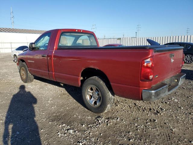 1D7HA16P17J537898 - 2007 DODGE RAM 1500 ST RED photo 2