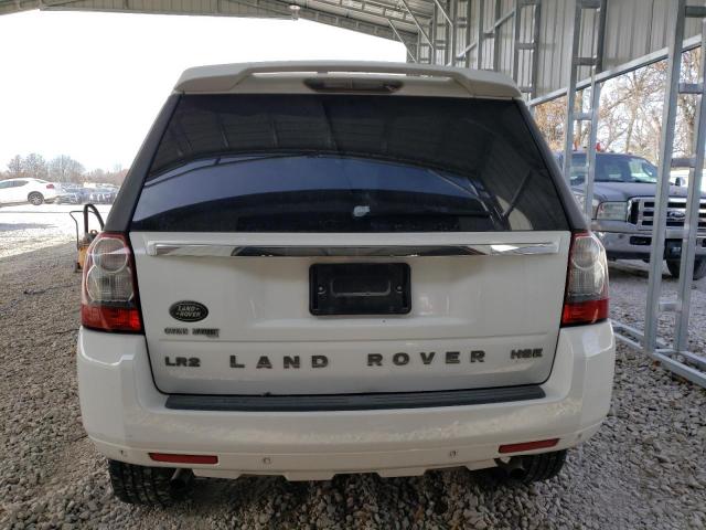 SALFT2BN2CH293727 - 2012 LAND ROVER LR2 HSE TECHNOLOGY WHITE photo 6