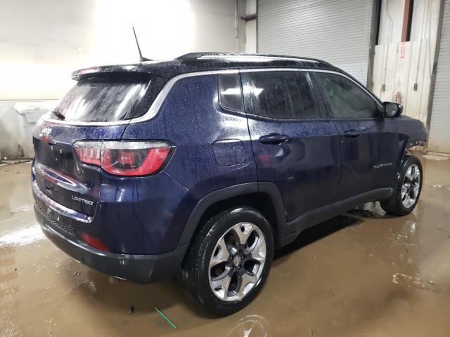 3C4NJDCB8JT191338 - 2018 JEEP COMPASS LIMITED BLUE photo 3