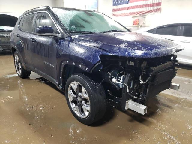 3C4NJDCB8JT191338 - 2018 JEEP COMPASS LIMITED BLUE photo 4