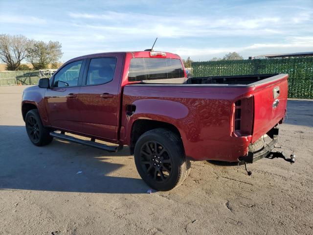 1GCGSCENXK1361022 - 2019 CHEVROLET COLORADO LT BURGUNDY photo 2