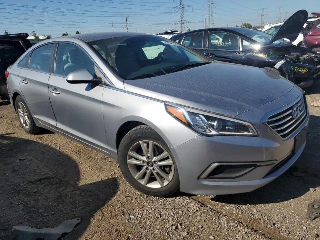 5NPE24AF0HH547360 - 2017 HYUNDAI SONATA SE SILVER photo 4