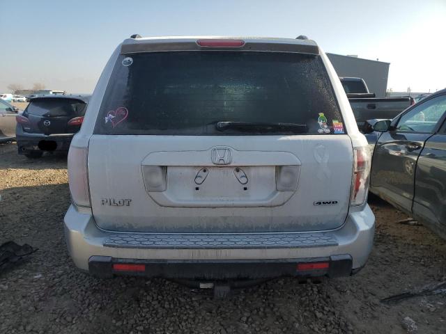 2HKYF18506H564752 - 2006 HONDA PILOT EX GRAY photo 6