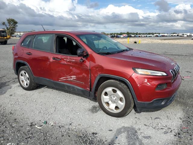 1C4PJLABXGW158690 - 2016 JEEP CHEROKEE SPORT RED photo 4