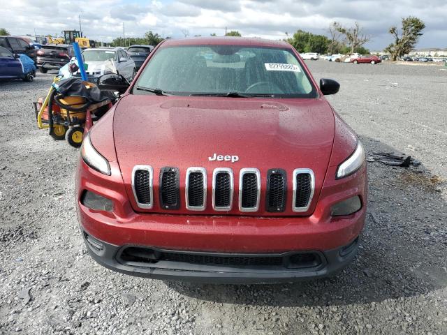 1C4PJLABXGW158690 - 2016 JEEP CHEROKEE SPORT RED photo 5