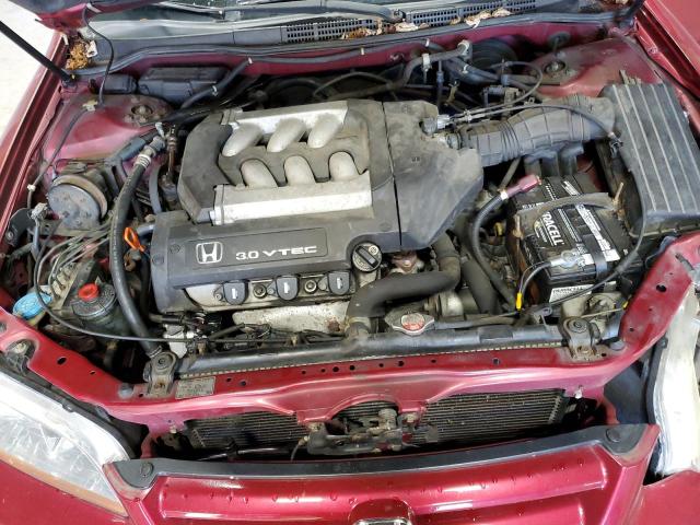1HGCG16501A049696 - 2001 HONDA ACCORD EX BURGUNDY photo 12