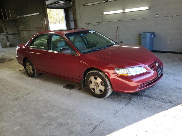 1HGCG16501A049696 - 2001 HONDA ACCORD EX BURGUNDY photo 4