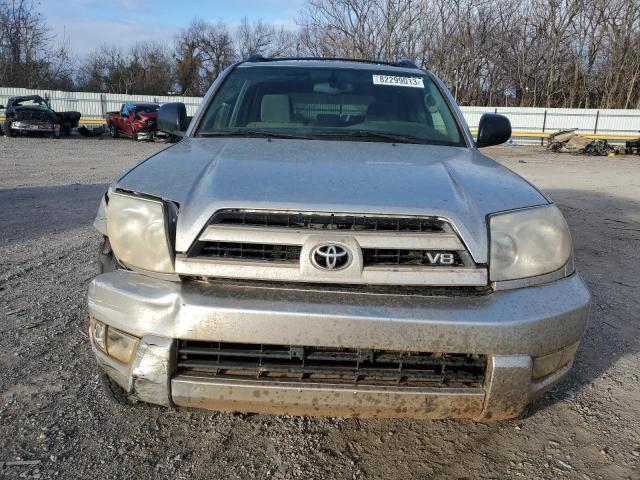 JTEBT14R848013032 - 2004 TOYOTA 4RUNNER SR5 SILVER photo 5