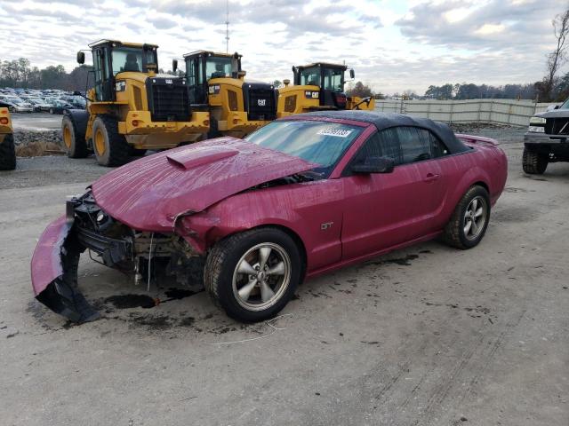 1ZVHT85H175345958 - 2007 FORD MUSTANG GT PURPLE photo 1