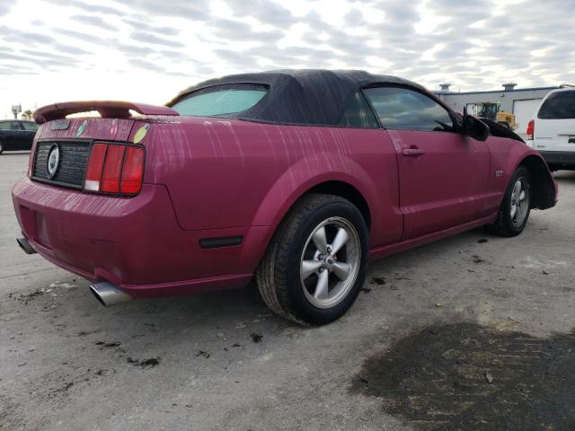 1ZVHT85H175345958 - 2007 FORD MUSTANG GT PURPLE photo 3