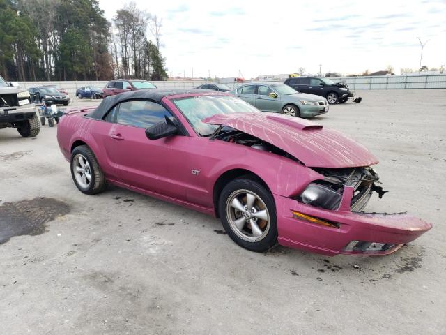 1ZVHT85H175345958 - 2007 FORD MUSTANG GT PURPLE photo 4