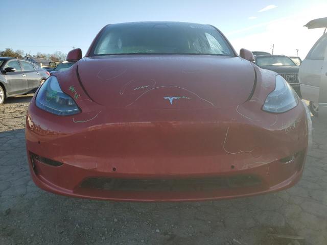 7SAYGDEF9NF466945 - 2022 TESLA MODEL Y 红色 照片 5