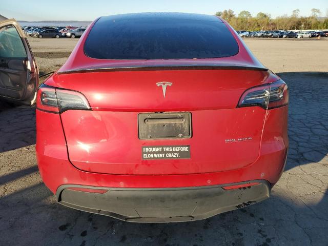 7SAYGDEF9NF466945 - 2022 TESLA MODEL Y 红色 照片 6
