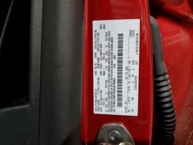 1FMCU0E19SUA78061 - 2025 FORD ESCAPE RED photo 14