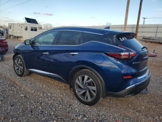 5N1AZ2CJ1MC146563 - 2021 NISSAN MURANO SL BLUE photo 2