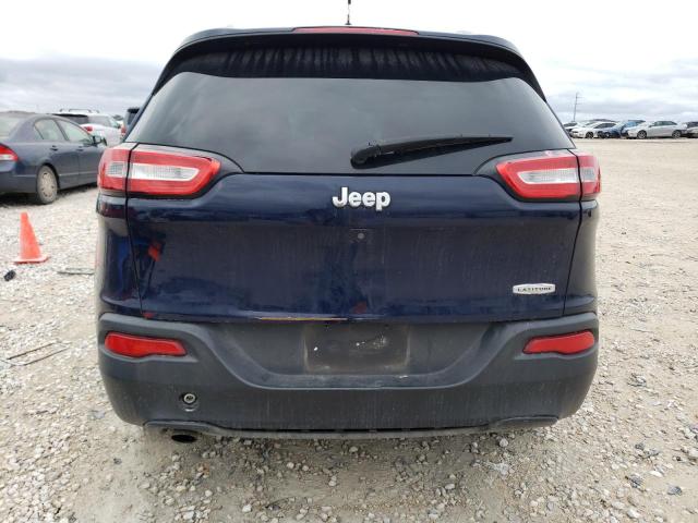 1C4PJLCB7GW291923 - 2016 JEEP CHEROKEE LATITUDE BLUE photo 6