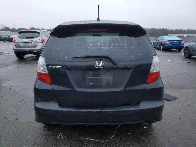 JHMGE88469C001055 - 2009 HONDA FIT SPORT BLACK photo 6