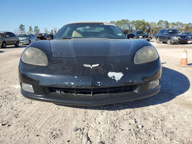 1G1YY36U065113331 - 2006 CHEVROLET CORVETTE BLACK photo 5