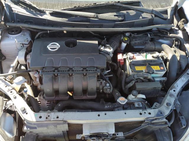 3N1AB7AP3DL628245 - 2013 NISSAN SENTRA S SILVER photo 11