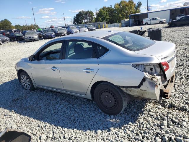 3N1AB7AP3DL628245 - 2013 NISSAN SENTRA S SILVER photo 2