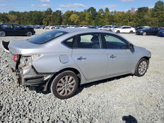 3N1AB7AP3DL628245 - 2013 NISSAN SENTRA S SILVER photo 3
