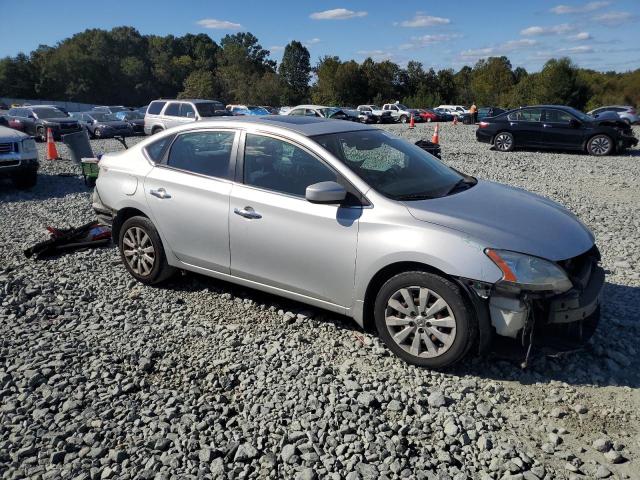 3N1AB7AP3DL628245 - 2013 NISSAN SENTRA S SILVER photo 4