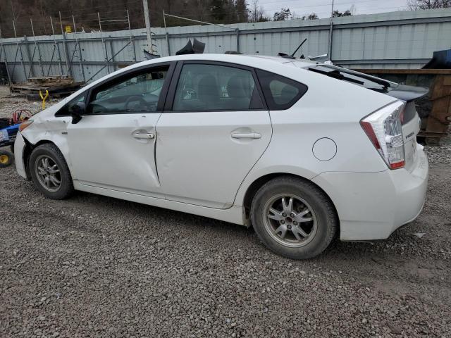 JTDKN3DU8A0084370 - 2010 TOYOTA PRIUS WHITE photo 2