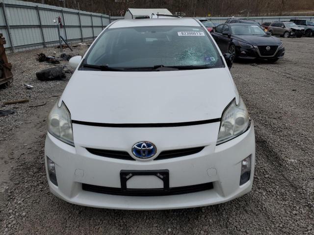 JTDKN3DU8A0084370 - 2010 TOYOTA PRIUS WHITE photo 5