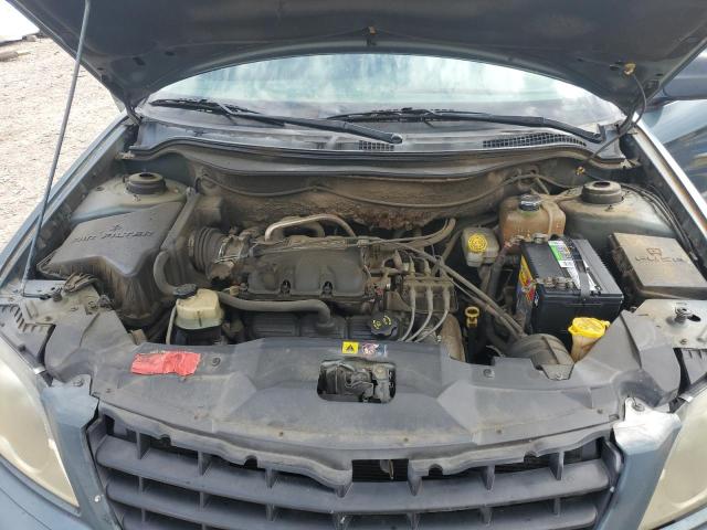 2C4GM48L45R533393 - 2005 CHRYSLER PACIFICA GREEN photo 12