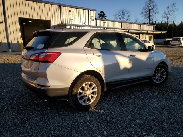 2GNAXHEV7J6143031 - 2018 CHEVROLET EQUINOX LS SILVER photo 3