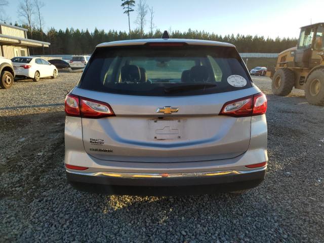 2GNAXHEV7J6143031 - 2018 CHEVROLET EQUINOX LS SILVER photo 6