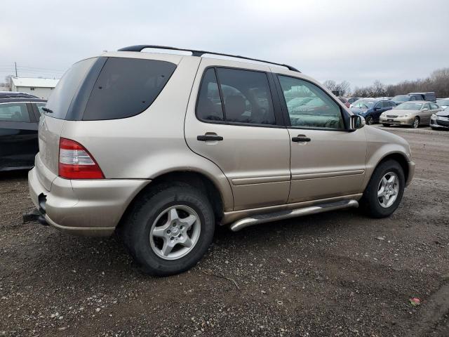 4JGAB54E42A326958 - 2002 MERCEDES-BENZ ML 320 TAN photo 3