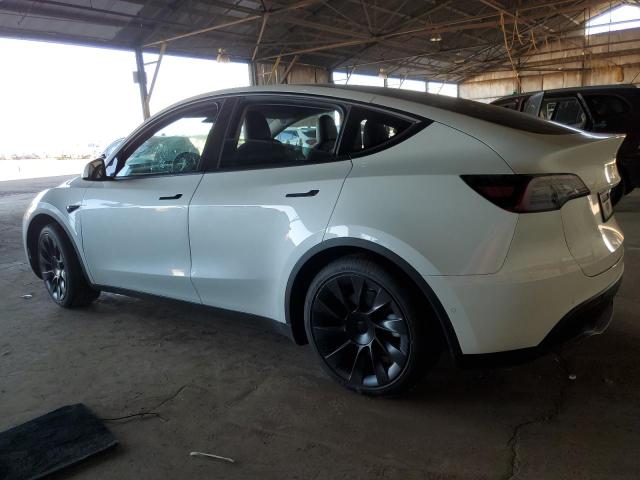 7SAYGDEE6NF460236 - 2022 TESLA MODEL Y Білий фото 2