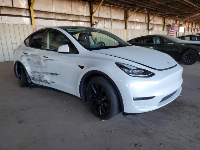 7SAYGDEE6NF460236 - 2022 TESLA MODEL Y Білий фото 4