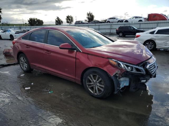 5NPE24AF4GH340730 - 2016 HYUNDAI SONATA SE BURGUNDY photo 4