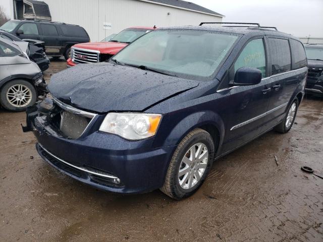 2C4RC1BG8ER396626 - 2014 CHRYSLER TOWN & COU TOURING BLUE photo 1