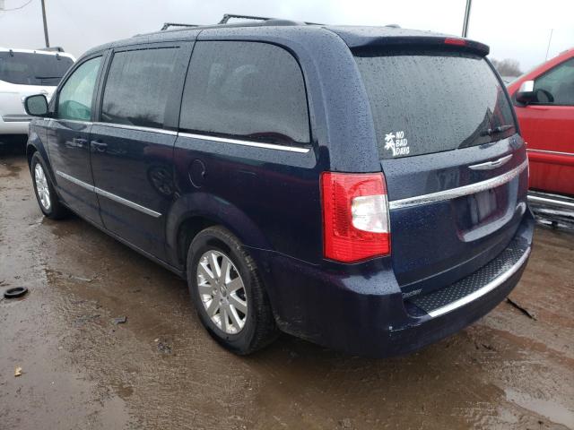 2C4RC1BG8ER396626 - 2014 CHRYSLER TOWN & COU TOURING BLUE photo 2