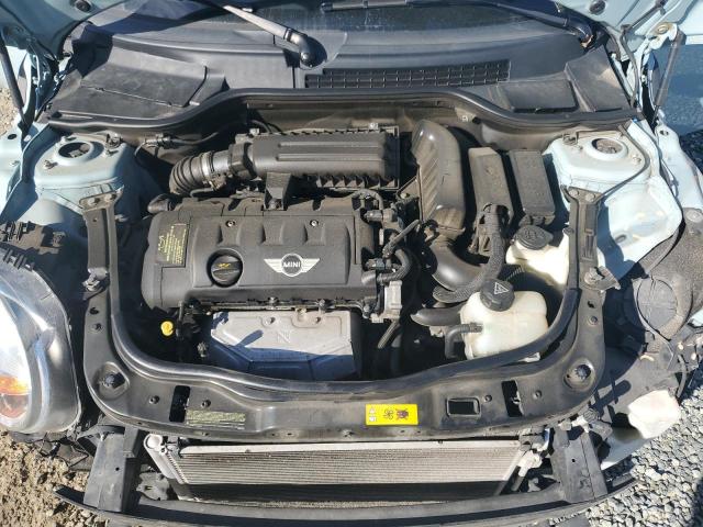 WMWSU3C55DT683935 - 2013 MINI COOPER TURQUOISE photo 11