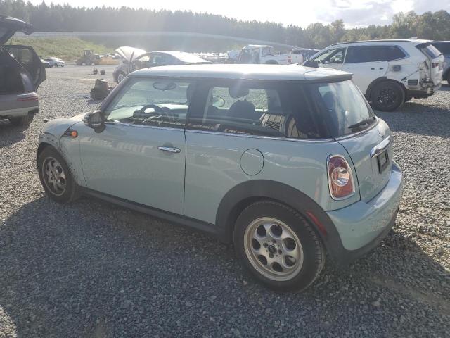 WMWSU3C55DT683935 - 2013 MINI COOPER TURQUOISE photo 2