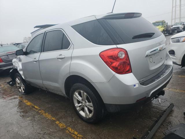 2GNALAEK8F1181123 - 2015 CHEVROLET EQUINOX LS SILVER photo 2