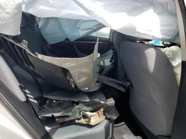 2T1BURHE9FC334463 - 2015 TOYOTA COROLLA L SILVER photo 10