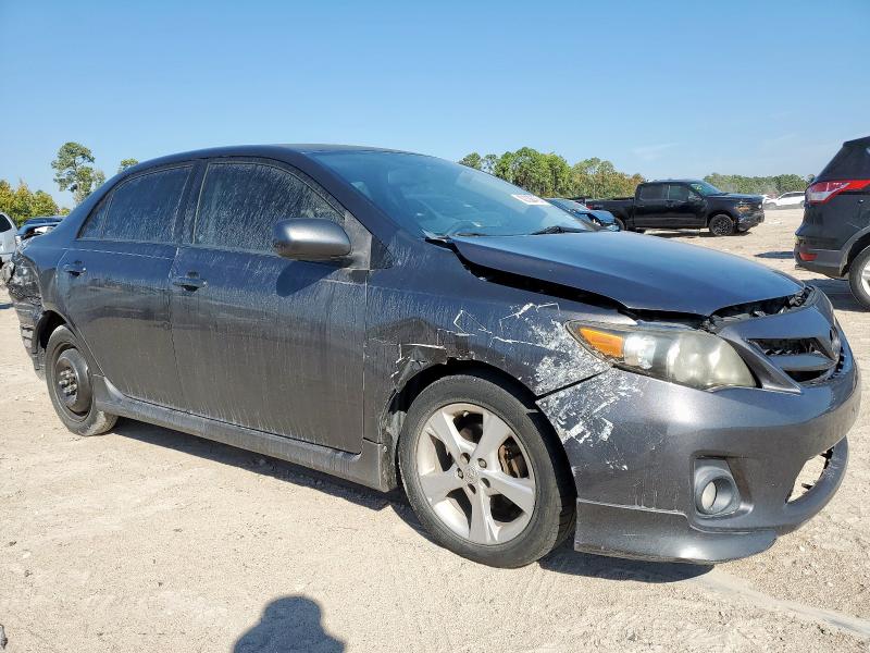 2T1BU4EE2BC750596 - 2011 TOYOTA COROLLA BASE Grau Foto 4