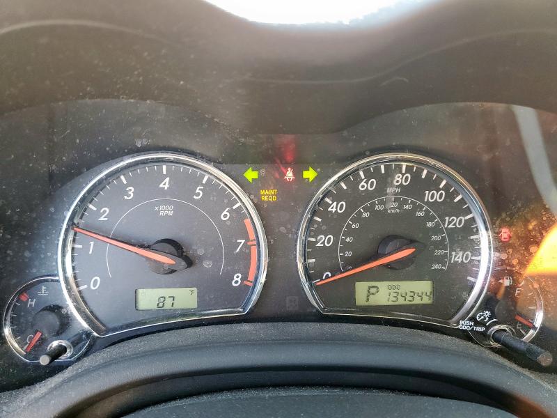 2T1BU4EE2BC750596 - 2011 TOYOTA COROLLA BASE Grau Foto 9