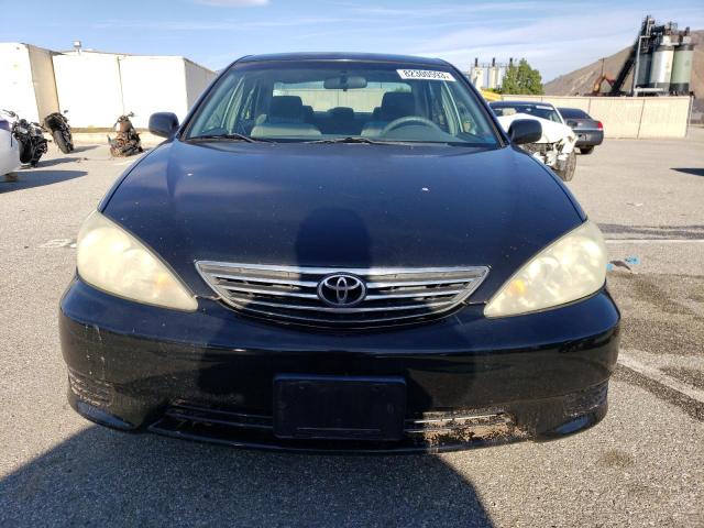 4T1BE32K55U416552 - 2005 TOYOTA CAMRY LE BLACK photo 5