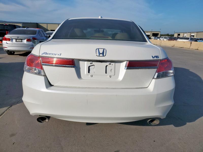 1HGCP3F81BA026404 - 2011 HONDA ACCORD EXL 白色 照片 6