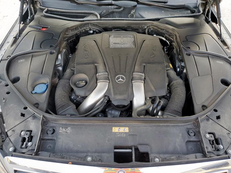 WDDUG8FB3FA082948 - 2015 MERCEDES-BENZ S 550 4MATIC GRAY photo 11